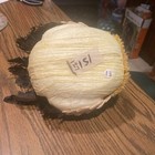 Chicken LIFE LIKE PAPER MACHE BARNYARD DECORATIVE STRAW with real feathers nice — photo 6