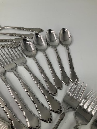 Oneida Community SATINIQUE Stainless Flatware Choice Piece Forks Spoons Knives - Picture 41 of 49