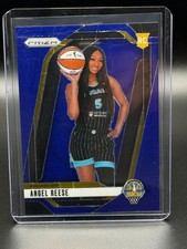 2024 Panini Prizm WNBA- Angel Reese #147 Blue Velocity (RC)