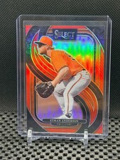 Ethan Anderson 2025 Select -  Premier - Red Prizm #73/149 - #133 Orioles