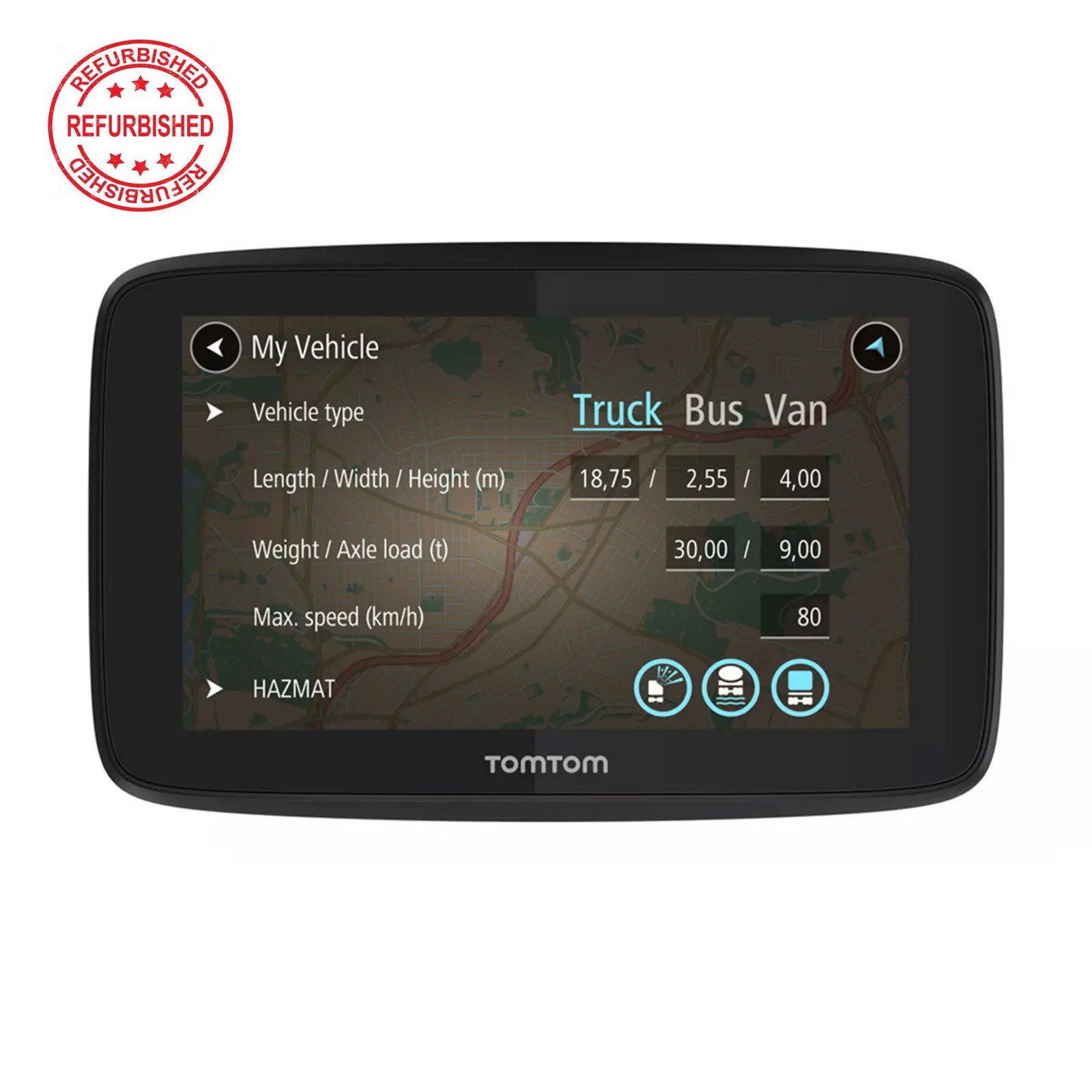 TomTom GO Professional 520 5 Inch LCD Bluetooth EU Traffic Car & HGV Sat Nav