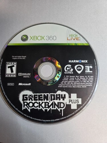 New ListingMicrosoft Xbox 360 - Green Day: Rock Band Plus - Disc Only - Boot Tested