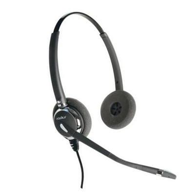 Radius Binaural 2300 Noise Cancelling schnurgebundenes Headset neu im Karton. SC43241