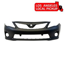 Front Bumper Cover For 2011-2013 Toyota Corolla Japan Built W Fog Light Hls. La Front Bumper Cover For 2011-2013 Toyota Corolla Japan Built W Fog Light Hls. La