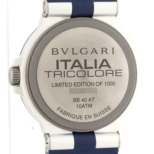 Authentic BVLGARI BVLGARIaluminum Tricolor LIMITED BB40AT aluminum Automatic ... - Picture 5 of 6