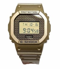 Casio G SHOCK Wristwatch DWE 5600HG 1 HIP HOP GOLD Hip Hop Gold Chain Pattern Be