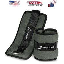 Ankle/Wrist and Arm/Leg Weights Set of 2, Adjustable Strap 1 lb-5 lb, Adjusta...