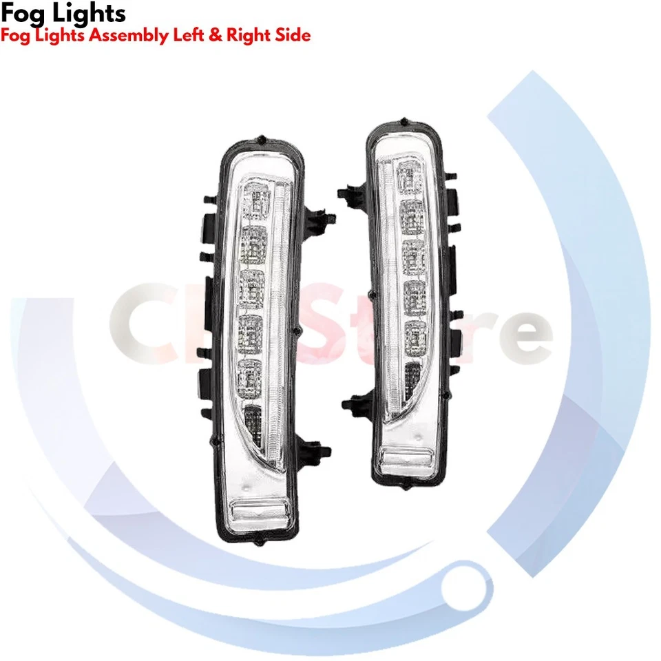 Front Bumper Cover Fascia Paintable & Fog Light Assembly For 2011-2014 Ford Edge Foto 4 de 4