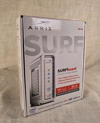 ARRIS SURFboard DOCSIS 3.0 Cable Wifi Modem SB6190