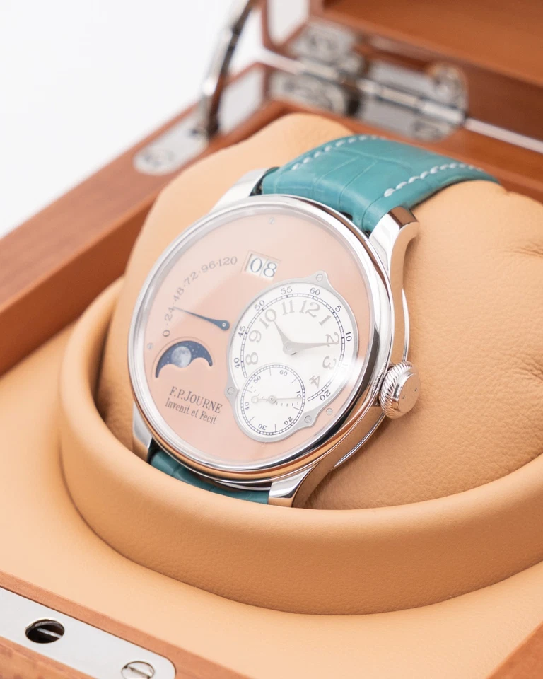 F.P. Journe Octa Lune salmão platina 40mm 2024 - Imagem 4 de 4