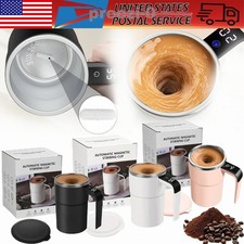 Automatic Magnetic Electric Self Stirring Mug Cup Mixing Coffee Milk Tea Beer