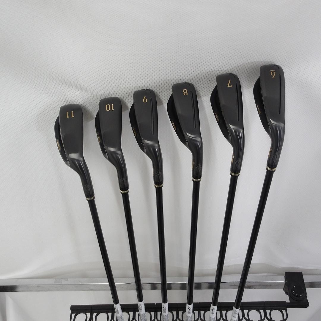 HONMA Iron Set Open Box BERES BLACK Stiff ARMRQ MX BLACK 6 pieces