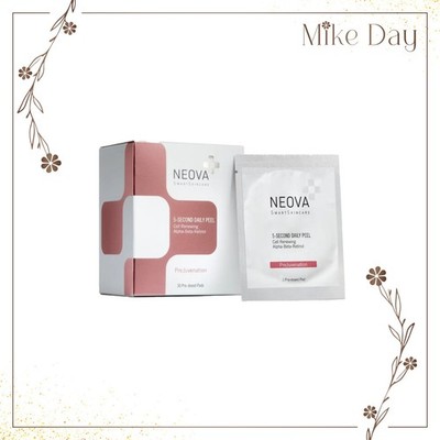 Neova 5 Second Daily Peel 30 Pre-Dosed Pads Exfoliating Treatment New
