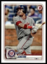 2020 Bowman Starlin Castro Washington Nationals #84