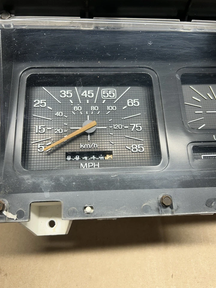 1980-1986 F100 F150 F250 F350 Bronco velocímetro racimo gasolina usado OEM Ford Foto 3 de 4
