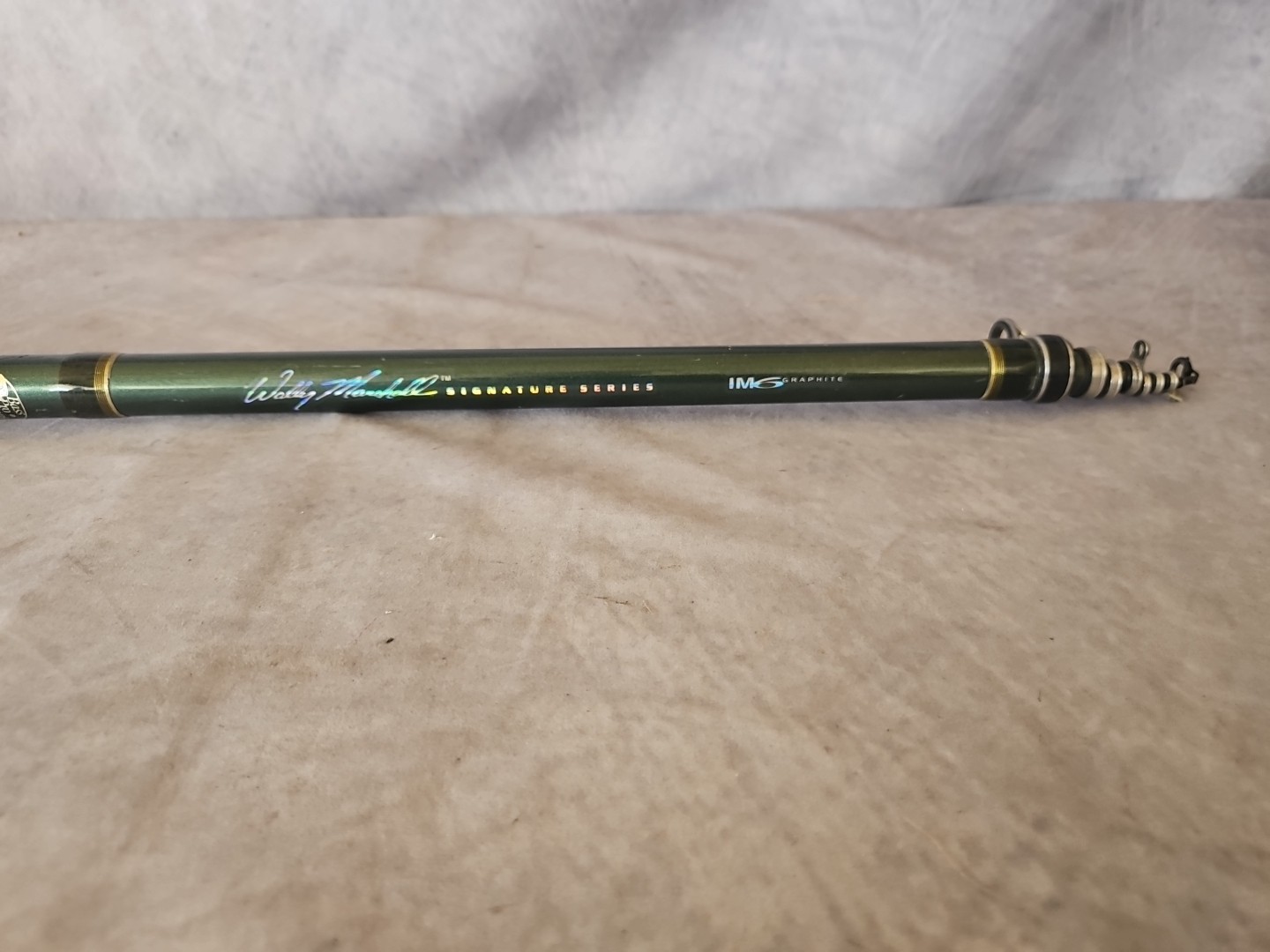 Wally Marshall Signature Series Fishing Rod&ndash; 3' - 14' Telescoping IM6 Graphite 