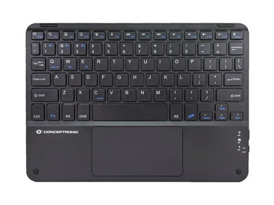 Conceptronic TOBIN01BUS 10-Inch Bluetooth Touchpad Keyboard, Qwerty En (Us) ~E~