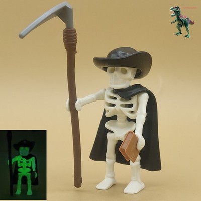 Playmobil Figur aus dem Park - Fluoreszierendes Skelett - Der Tod #Halloween#...