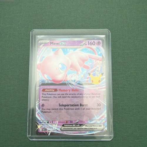 Mew EX Holo 66/128 30th Celebrations Pokemon TCG Pokémon Card English NM