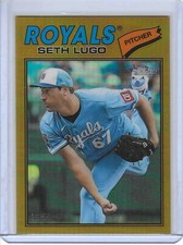 2026 Heritage Seth Lugo Gold Refractor S/N 19/50 #192
