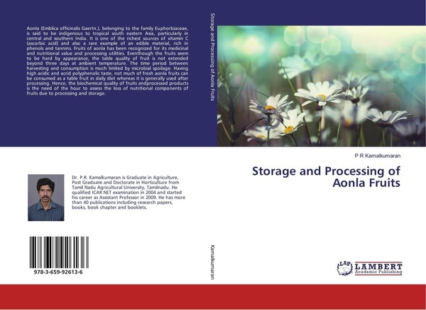 Storage And Processing Of Aonla Fruits P R Kamalkumaran-image