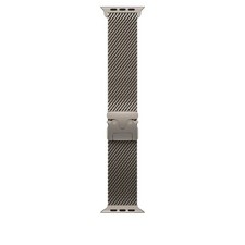 Apple Natural Titanium Milanese Loop FOR Apple Watch Ultra 2 3 Band - Excellent