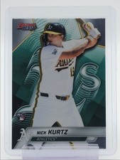 NICK KURTZ 2025 BOWMAN'S BEST ROOKIE BASEBALL BASE ATHLETICS A RC Q2045