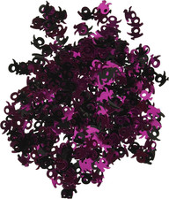 " ""16"" Confetti, 1/2-Ounce", Black/Cerise CN304 
