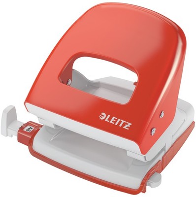LEITZ Locher Nexxt 5008 Stanzleistung: 30 Blatt hellrot