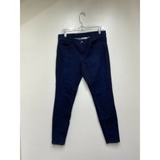 J Jill Denim Jean Leggings Size 8 Dark Wash Cotton Stretch 5 Pocket Jegging
