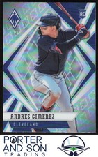 Andres Gimenez RC Phoenix Holo 2021 Panini Chronicles #3 Cleveland Indians