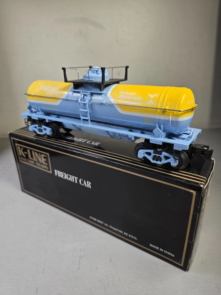 K_LINE K6357 Vulcan Tank Car W/Die Cast Chassis ++++ BRAND NEW ++++ OB ++++ - Image 3 of 4