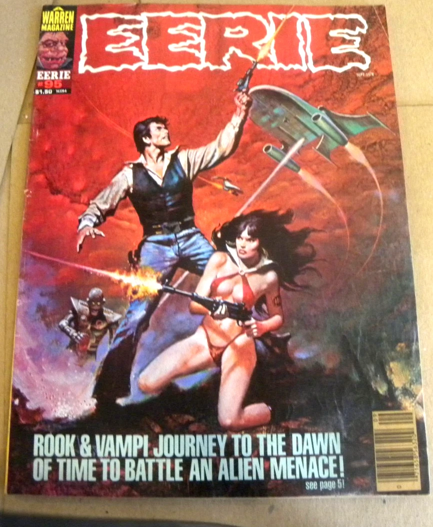 少年漫画 Vampirella #107 August 1982, Warren 少年漫画 Vampirella #107 August 1982, Warren Vampirella #107