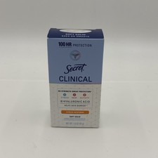 Free Ship Secret Clinical Strength Soft Solid Stress Response Deodorant1.6ozEach
