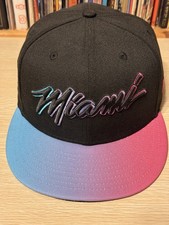 New Era Miami Heat 2020/21 Vice Versa City Edition 59FIFTY Fitted Hat 7 5/8
