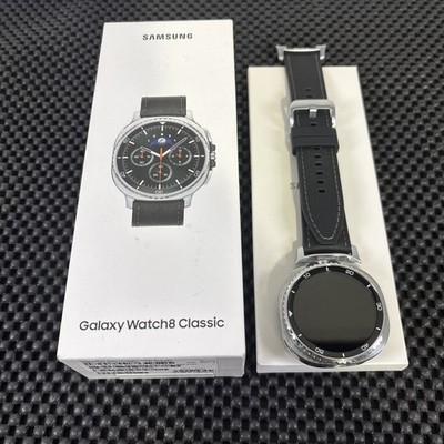 Galaxy Watch 8 Classic (ML7L) SM-L505U - 46mm - Black (Unlocked) - Open Box