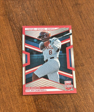 Dylan Campbell 2023 Panini Elite Status Red #147 Los Angeles Dodgers Texas /199