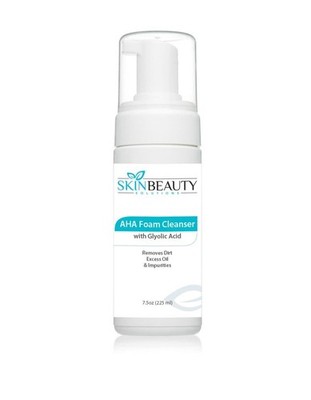 10% Glycolic Acid AHA Foaming Face Wash Cleanser Pore Refining 7.5oz Formula
