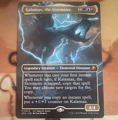 MTG Kalamax the Stormsire #13 Special Guest Lost Caverns of Ixalan NM Borderless