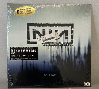 Nine Inch Nails With Teeth OG Sealed Vinyl B0004553-01