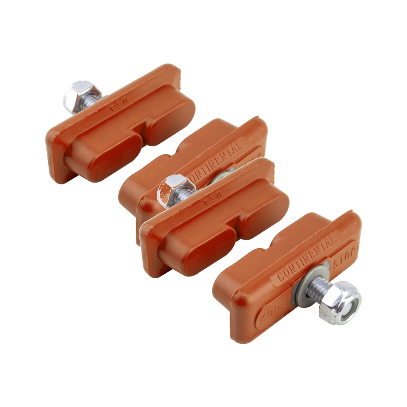Pack of 2 Kool-Stop Continental Pads Salmon Compound Fot Caliper Style Brakes 4890₽