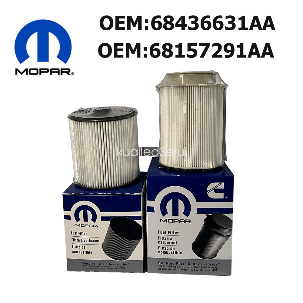 OEM-Mopar Diesel Fuel and Oil Filter  for 2019-24 Ram 2500 3500 4500 5500 6.7L