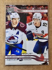 2025-26 Upper Deck #200 Nathan MacKinnon / Matthew Tkachuk CL