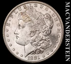 1881-S Morgan Dollar - Choice Gem Brilliant Uncirculated  Lustrous  #K4590