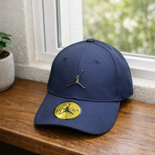   Nike Jordan Jumpman Navy Adjustable Hat Men's Sport Casual Cap - New 2026