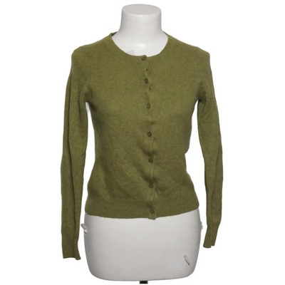 Adrienne Vittadini, Strickjacke, Damen, Größe: M, Grün, Kaschmir, Einfarbig #GNY