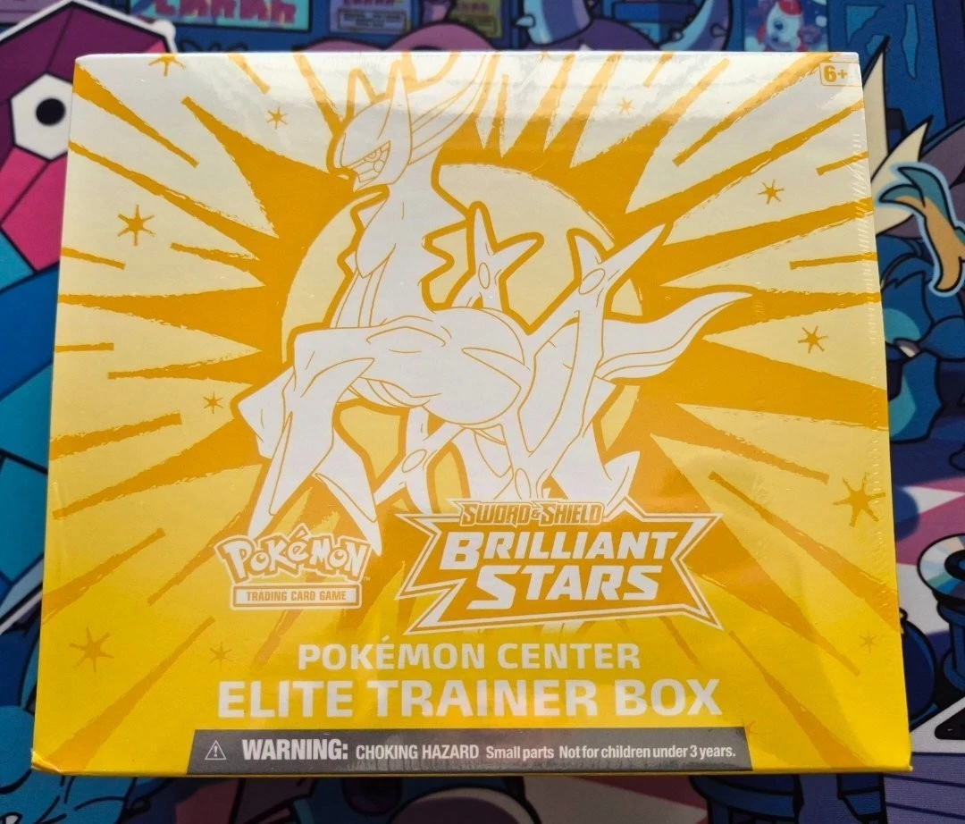 Pokémon TCG Brilliant Stars Collectible Card Game Sealed Boxes for