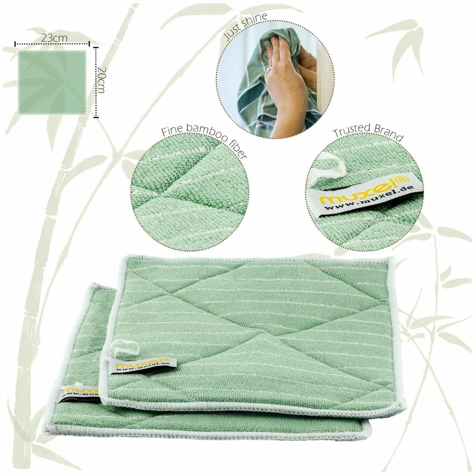 Bambustücher Set Carbontuch Bambustuch Geschirrtuch Vorreinigungtuch Vorteilsset - Bild 4 von 4