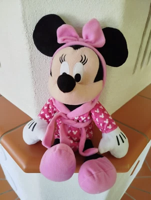 Minnie Maus im Bademantel ca. 40 cm / Disney / Stofftier - Bild 1 von 4