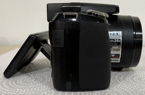 Nikon Coolpix P90 12.1 MP Digital Camera w/Nikkor Zoom Lens Black - UNTESTED - Picture 5 of 13